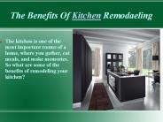 The Benefits Of Kitchen Remodeling