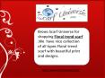 Floral trend scarf PowerPoint PPT Presentation