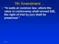 7th Amendment ... PowerPoint PPT Presentation
