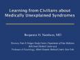 Learning from Civilians about Medically Unexplained Syndromes PowerPoint PPT Presentation
