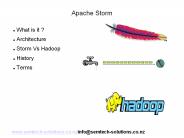 An introduction to Apache Storm