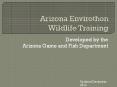 Arizona Envirothon Wildlife Training PowerPoint PPT Presentation
