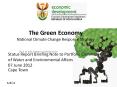 The Green Economy National Climate Change Response Strategy PowerPoint PPT Presentation