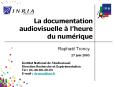 La documentation audiovisuelle  PowerPoint PPT Presentation