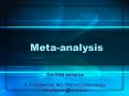 Meta-analysis PowerPoint PPT Presentation