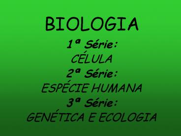 BIOLOGIA