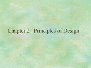 Chapter 2  Principles of Design