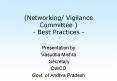 (Networking/ Vigilance Committee )   - Best Practices - PowerPoint PPT Presentation