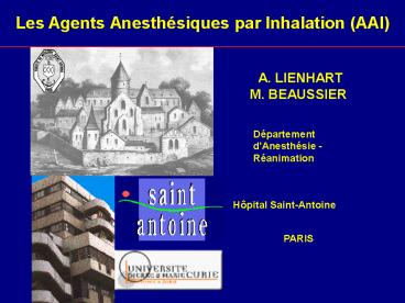 A. LIENHART M. BEAUSSIER