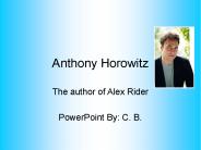 Anthony Horowitz