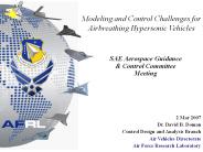 Modeling and Control Challenges for Airbreathing Hypersonic Vehicles