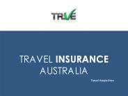 Travel Insurance Australia