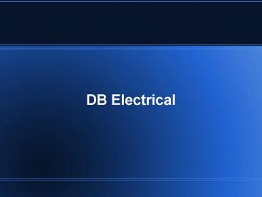 DB Electric