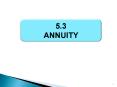 4.3 Ordinary and Simple Annuity PowerPoint PPT Presentation