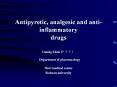 Antipyretic, analgesic and anti-inflammatory drugs PowerPoint PPT Presentation