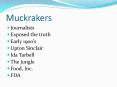 Muckrakers PowerPoint PPT Presentation