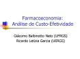 Farmacoeconomia: An PowerPoint PPT Presentation