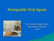 Bronquiolite Viral Aguda