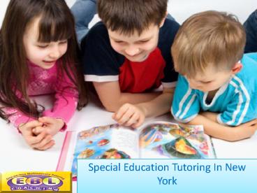 Special Education NYC
