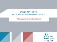 Pacte APF 2012 pour une soci PowerPoint PPT Presentation