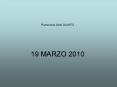 19 MARZO 2010 PowerPoint PPT Presentation