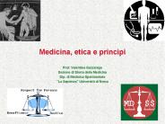 Medicina, etica e principi