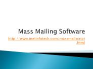 Email Blast Script, Email Blaster Software