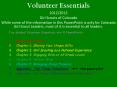 Volunteer Essentials PowerPoint PPT Presentation