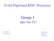 32-bit Pipelined RISC Processor