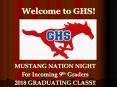 Welcome to GHS! PowerPoint PPT Presentation