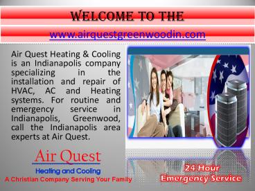 Air Conditioning Repair Indianapolis – HVAC Installation Experts