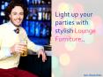 Light up your parties with stylish Lounge Furniture PowerPoint PPT Presentation