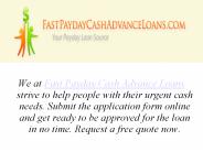 Us Fast Cash Payday Loan