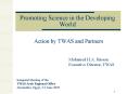 Promoting Science in the Developing World PowerPoint PPT Presentation