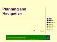 Planning and Navigation PowerPoint PPT Presentation