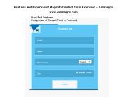 Magento Contact Form Extension - Features and Expertise