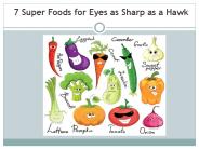 superfoods for eyes
