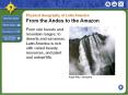 Physical Geography of Latin America: PowerPoint PPT Presentation