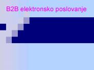 B2B elektronsko poslovanje