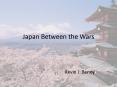 Japan Between the Wars PowerPoint PPT Presentation