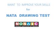 NATA Perspective Drawing by Mosaic Institute Of Design