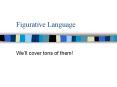 Figurative Language PowerPoint PPT Presentation
