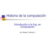 Historia de la computaci