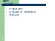 Programaci