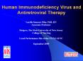 Human Immunodeficiency Virus and Antiretroviral Therapy PowerPoint PPT Presentation
