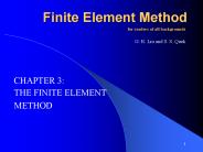 Finite Element Method