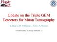 Update on the Triple GEM Detectors for Muon Tomography PowerPoint PPT Presentation