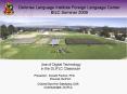 Defense Language Institute Foreign Language Center PowerPoint PPT Presentation