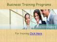 Business Training Programs For Career PowerPoint PPT Presentation