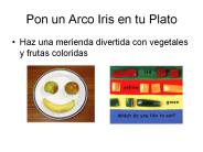 Pon un Arco Iris en tu Plato